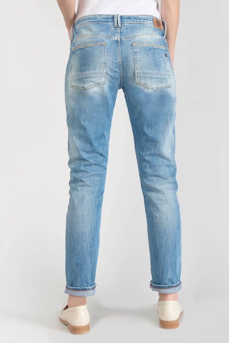 Jeans 200/43 boyfit Sea destroy bleu N°4