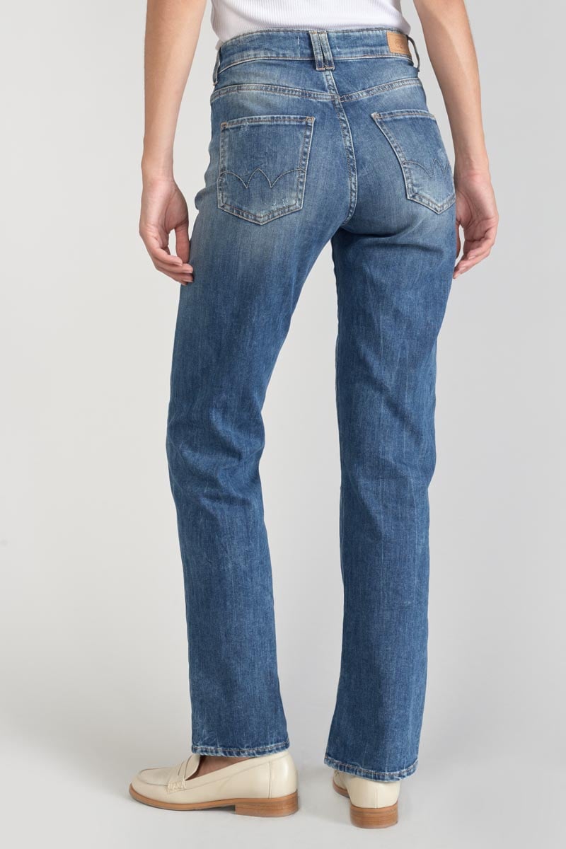 Jeans 400/19 mom Luxe taille haute destroy bleu N°2