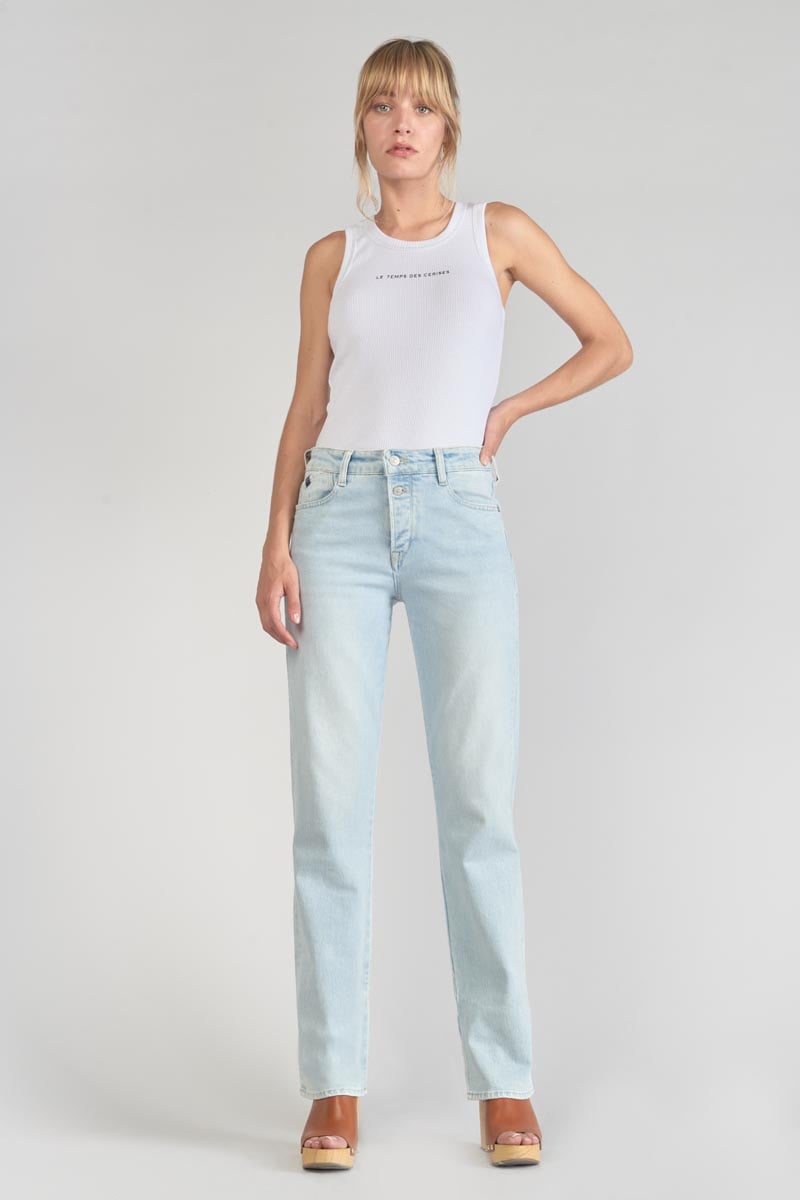 Jeans 400/19 mom Lux taille haute bleu N°5