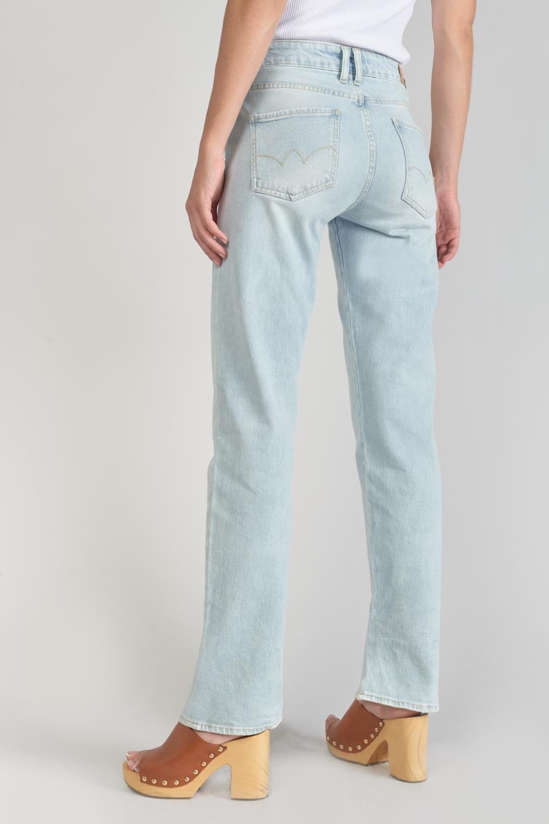 Jeans 400/19 mom Lux taille haute bleu N°5