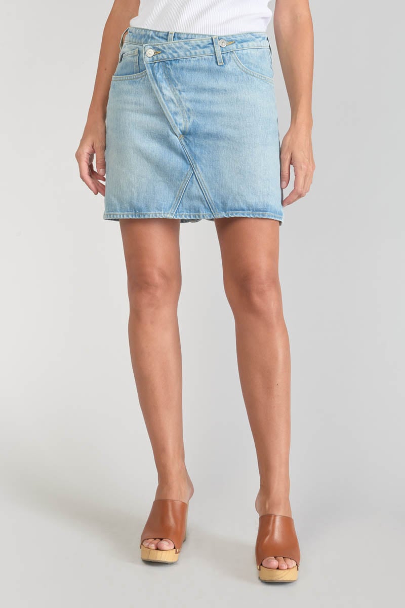 Jupe Alofi en jeans bleu clair