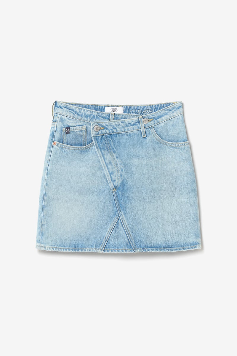 Jupe Alofi en jeans bleu clair
