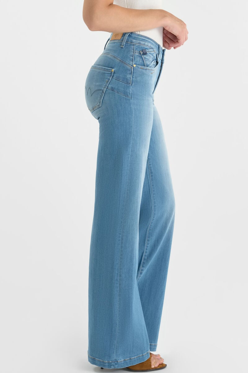 Jeans pulp flare Axis taille haute bleu N°4