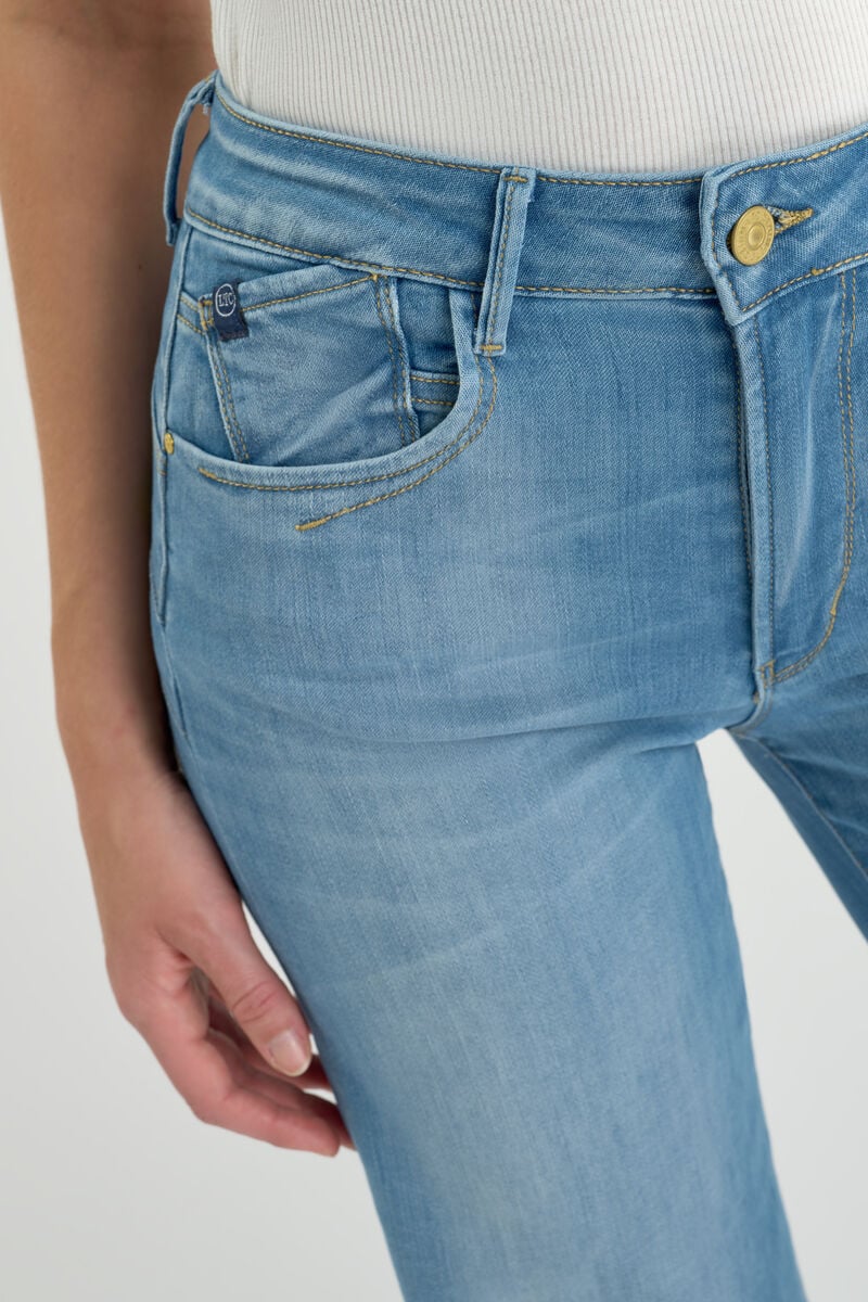 Jeans pulp flare Axis taille haute bleu N°4