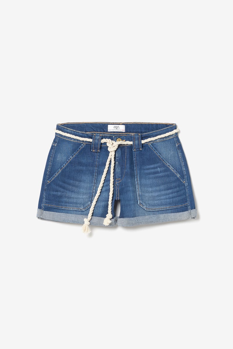 Short Bloom en jeans bleu foncé