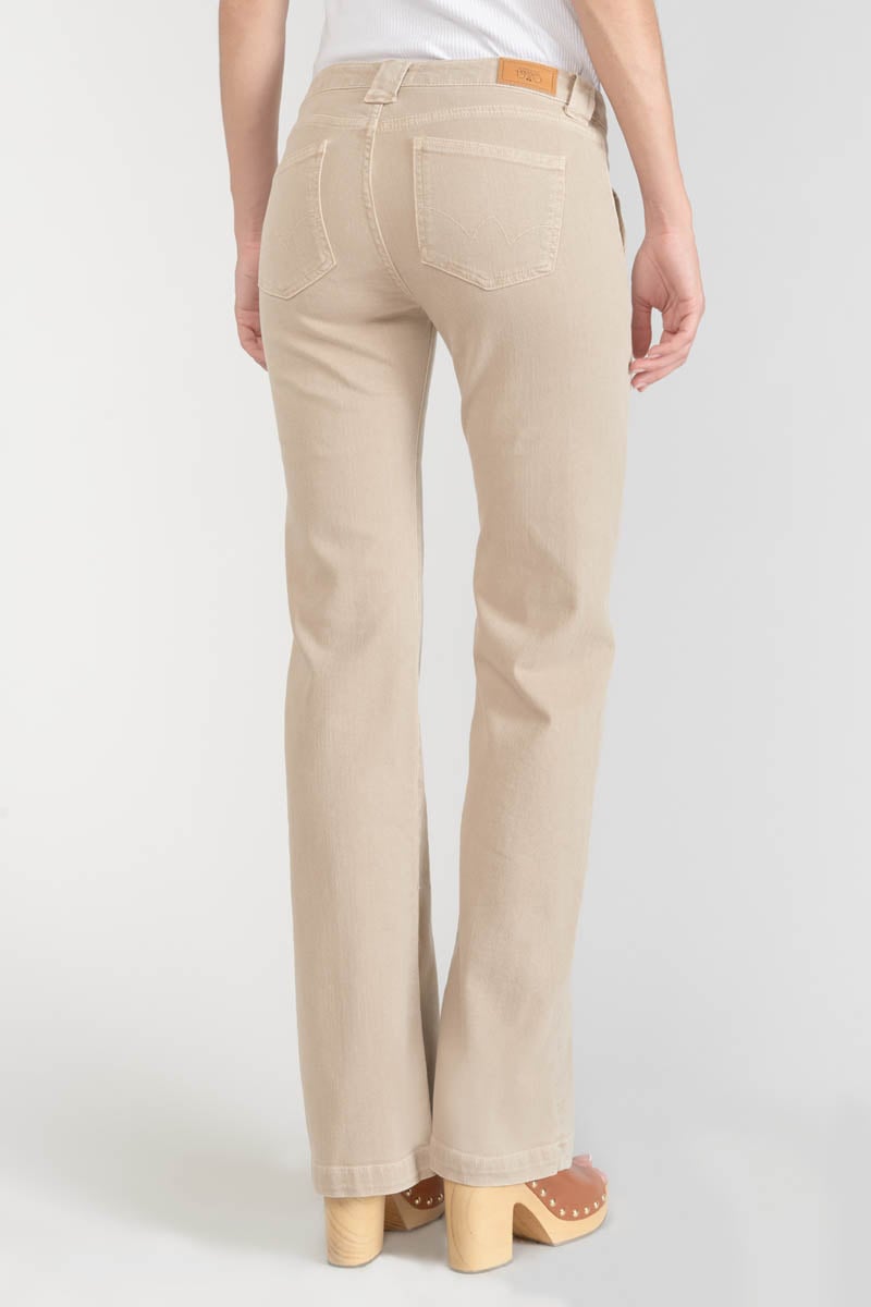 Sormiou flare jeans beige sable