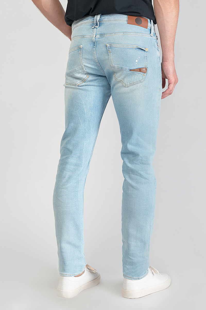 Jeans 700/11 adjusted Delphes destroy bleu N°5