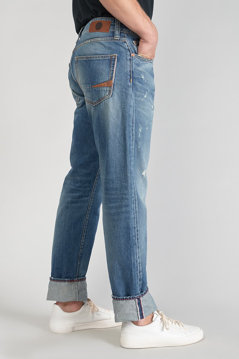 Jeans 700/20 regular Vintage destroy vintage bleu N°3