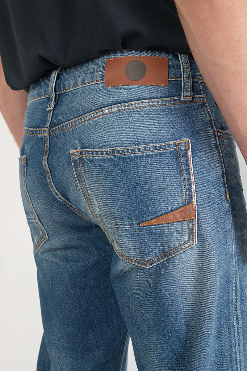 Jeans 700/20 regular Vintage destroy vintage bleu N°3