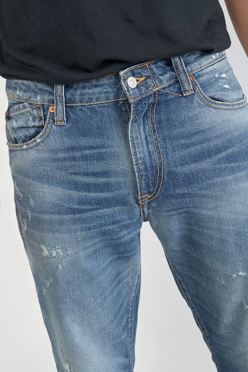 Jeans 700/20 regular Vintage destroy vintage bleu N°3