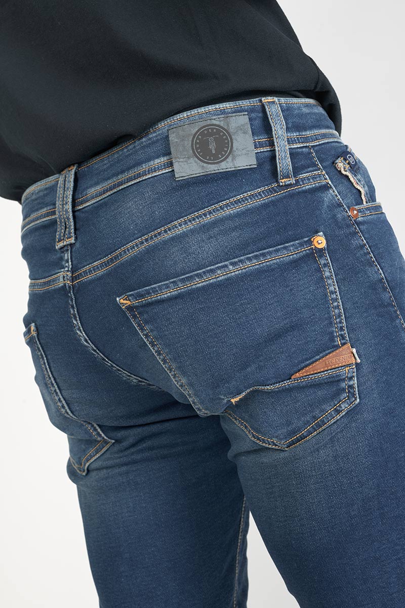 Bermuda Jogg Oc bleu délavé destroy