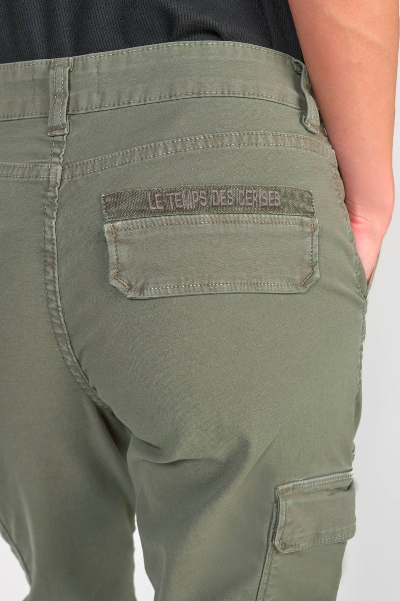 Pantalon cargo Castellas kaki