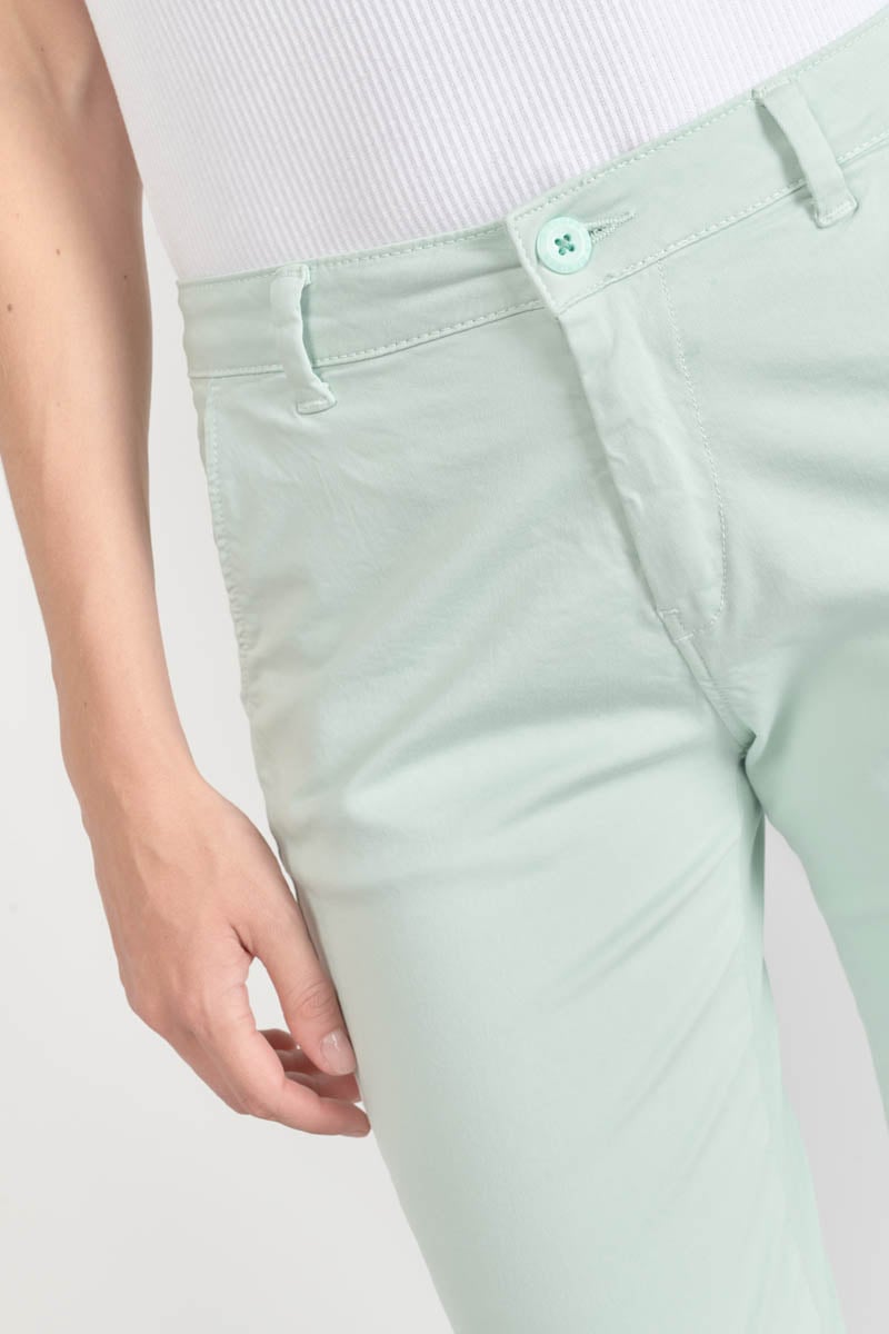 Pantalon chino Dyli3 vert d'eau