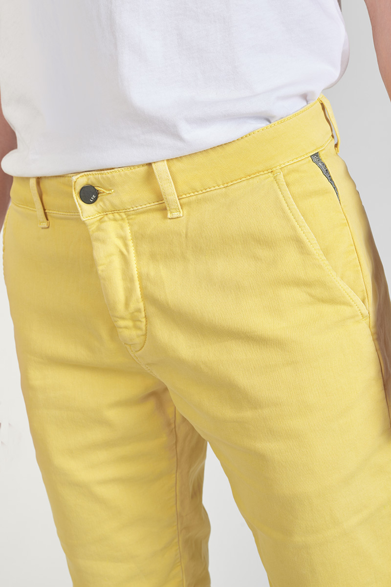 Bermuda chino Jogg Swoop moutarde