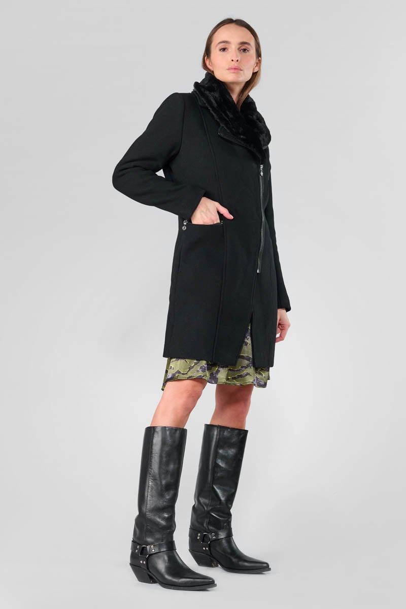 Manteau Philine noir