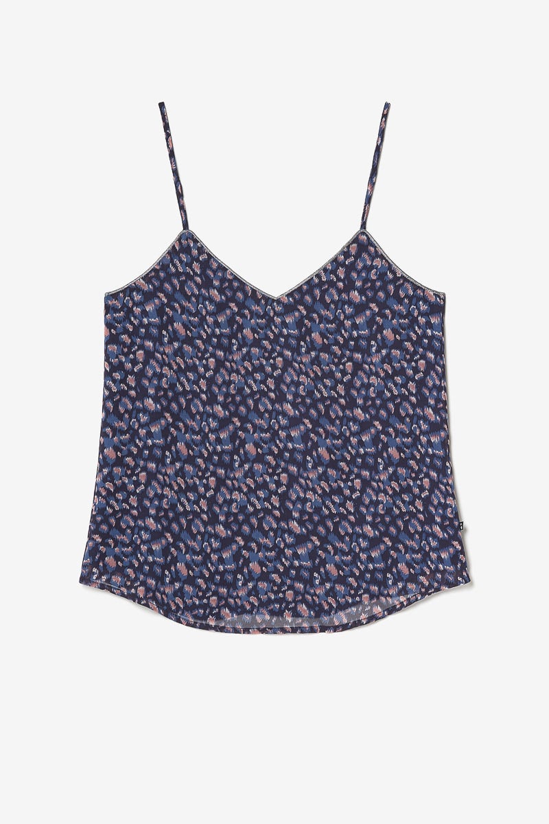 Caraco Vega à motif léopard