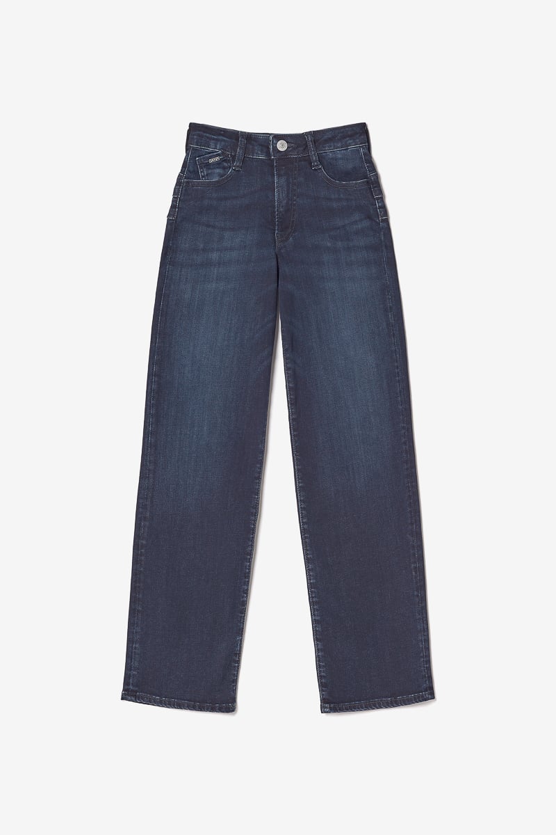 Jeans pulp regular taille haute bleu-noir N°1