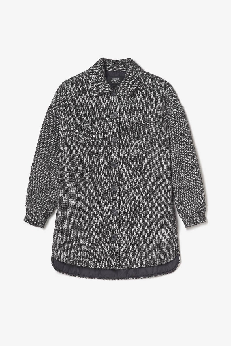 Veste Ullingi noire chinée