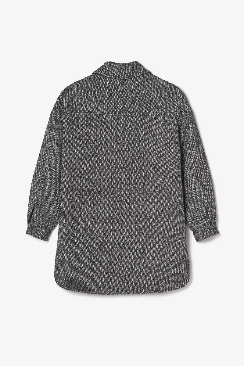 Veste Ullingi noire chinée