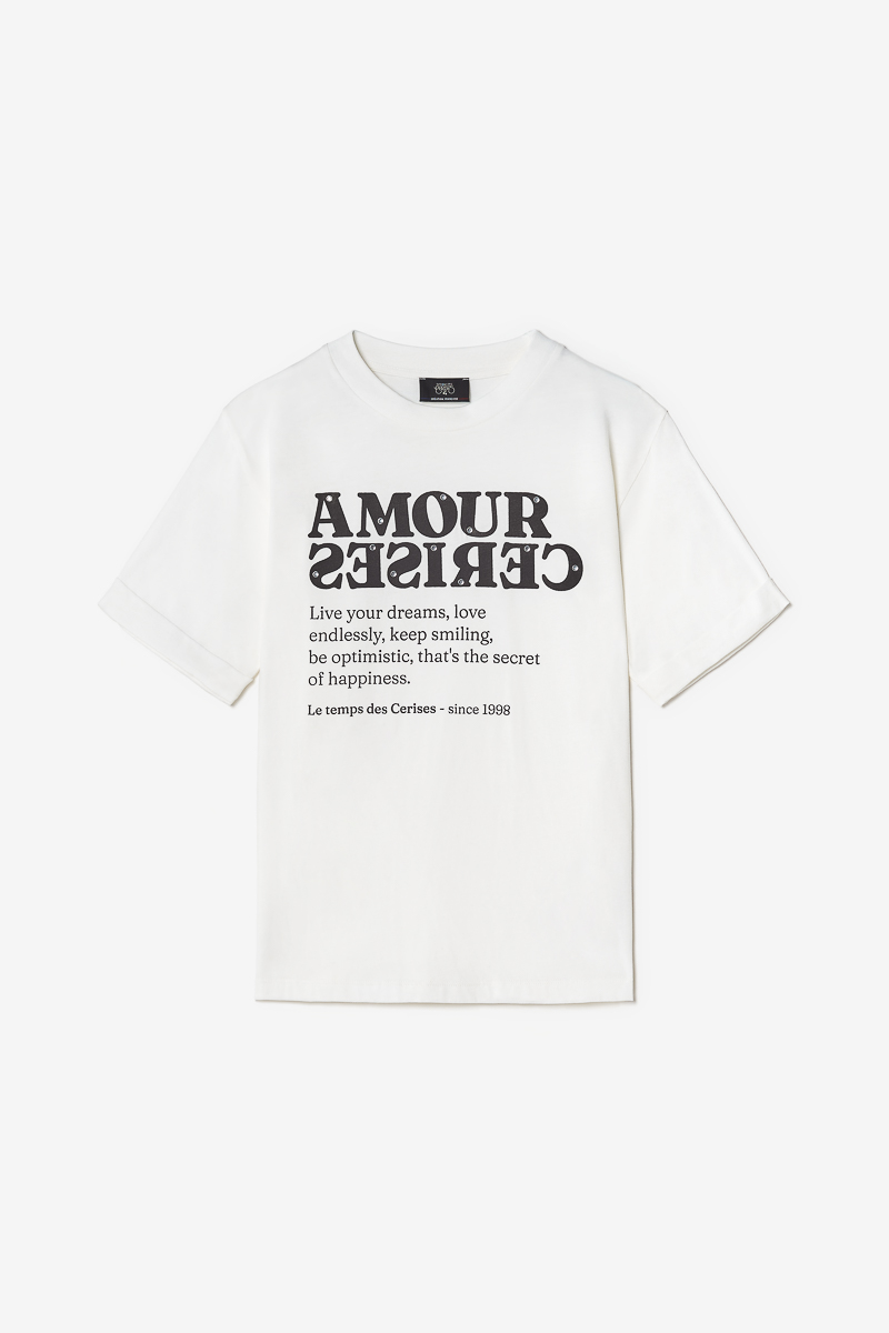 T-shirt Victoiregi blanc