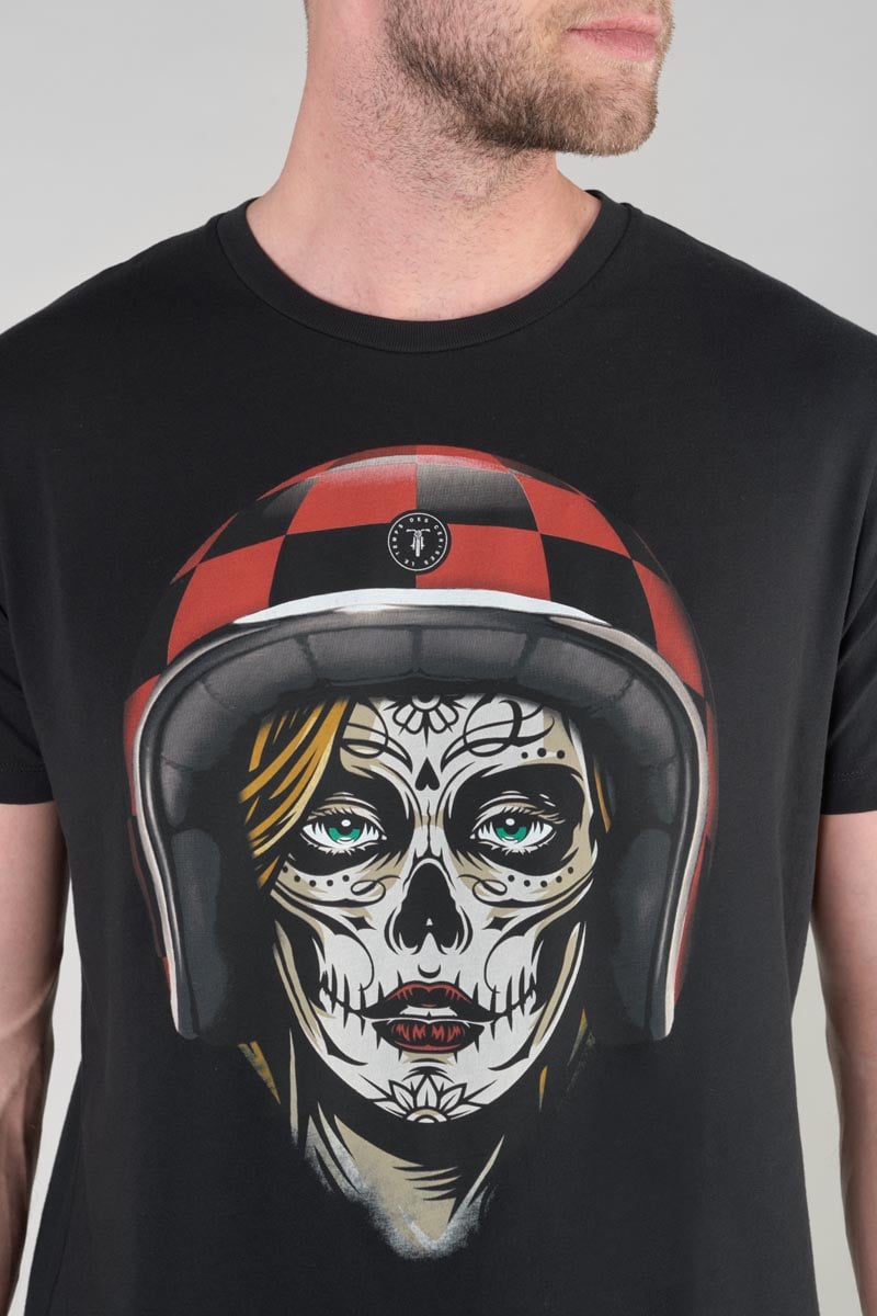 T-shirt Diarov noir imprimé