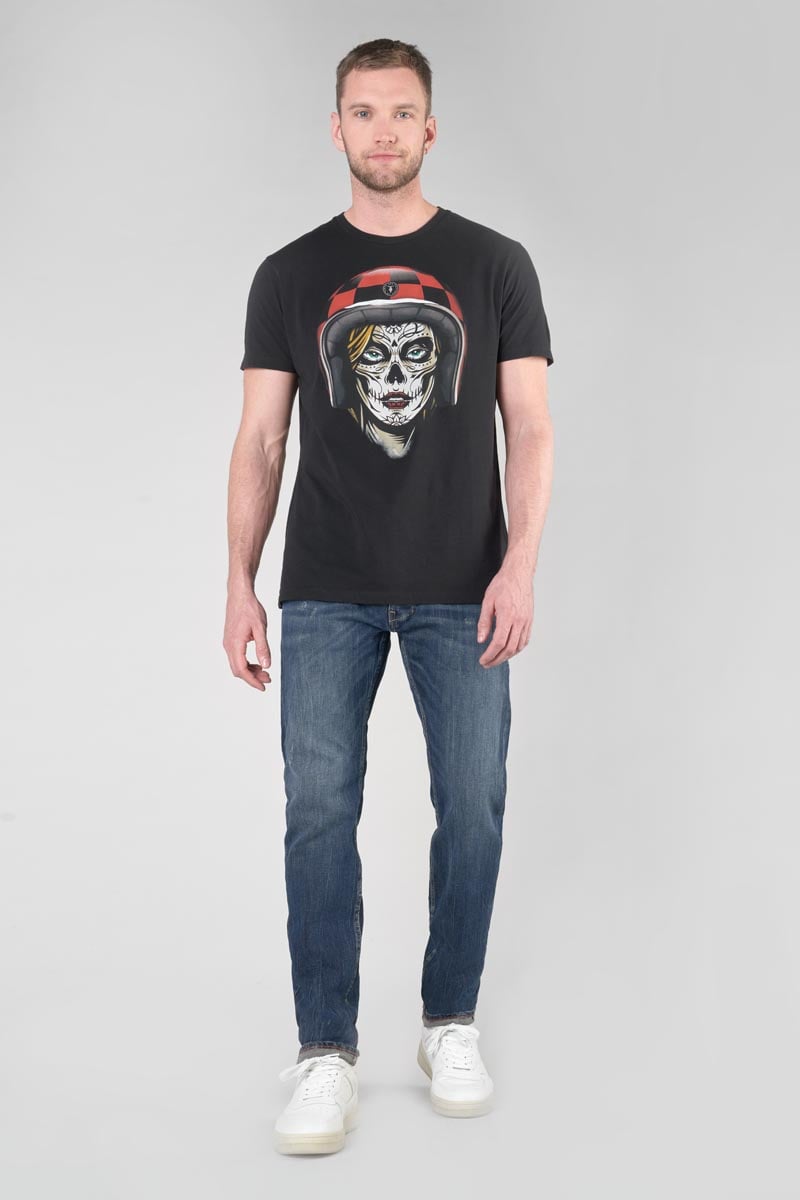 T-shirt Diarov noir imprimé