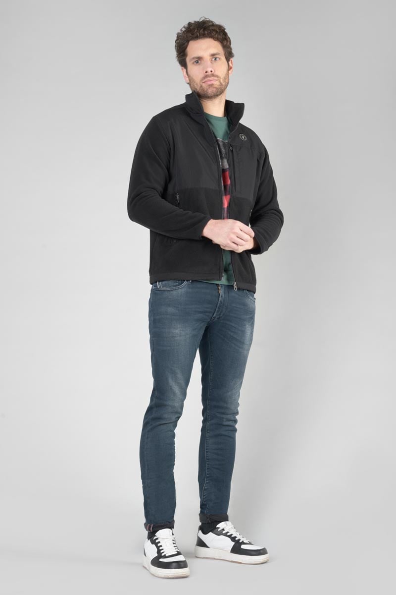 Sweat zippé Drake noir