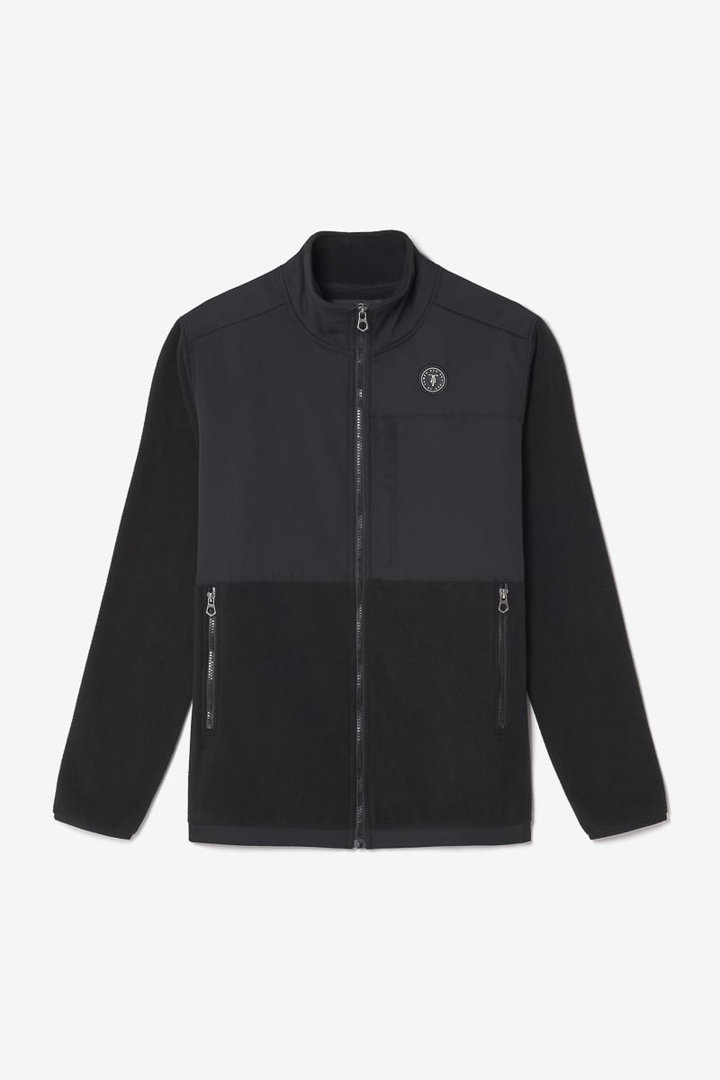 Sweat zippé Drake noir
