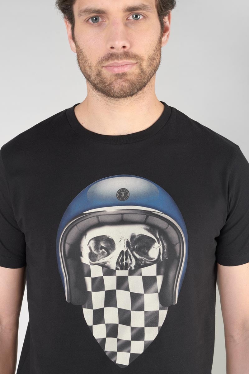 T-shirt Rodi noir imprimé