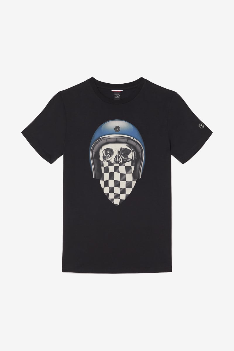 T-shirt Rodi noir imprimé