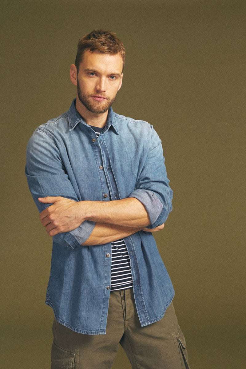 Chemise Valmy en jeans bleu délavé