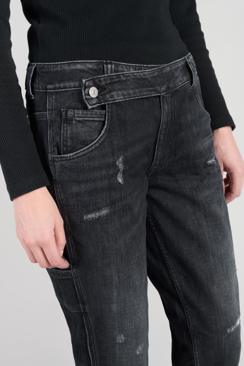 Jeans 200/43 boyfit Chara destroy noir N°1