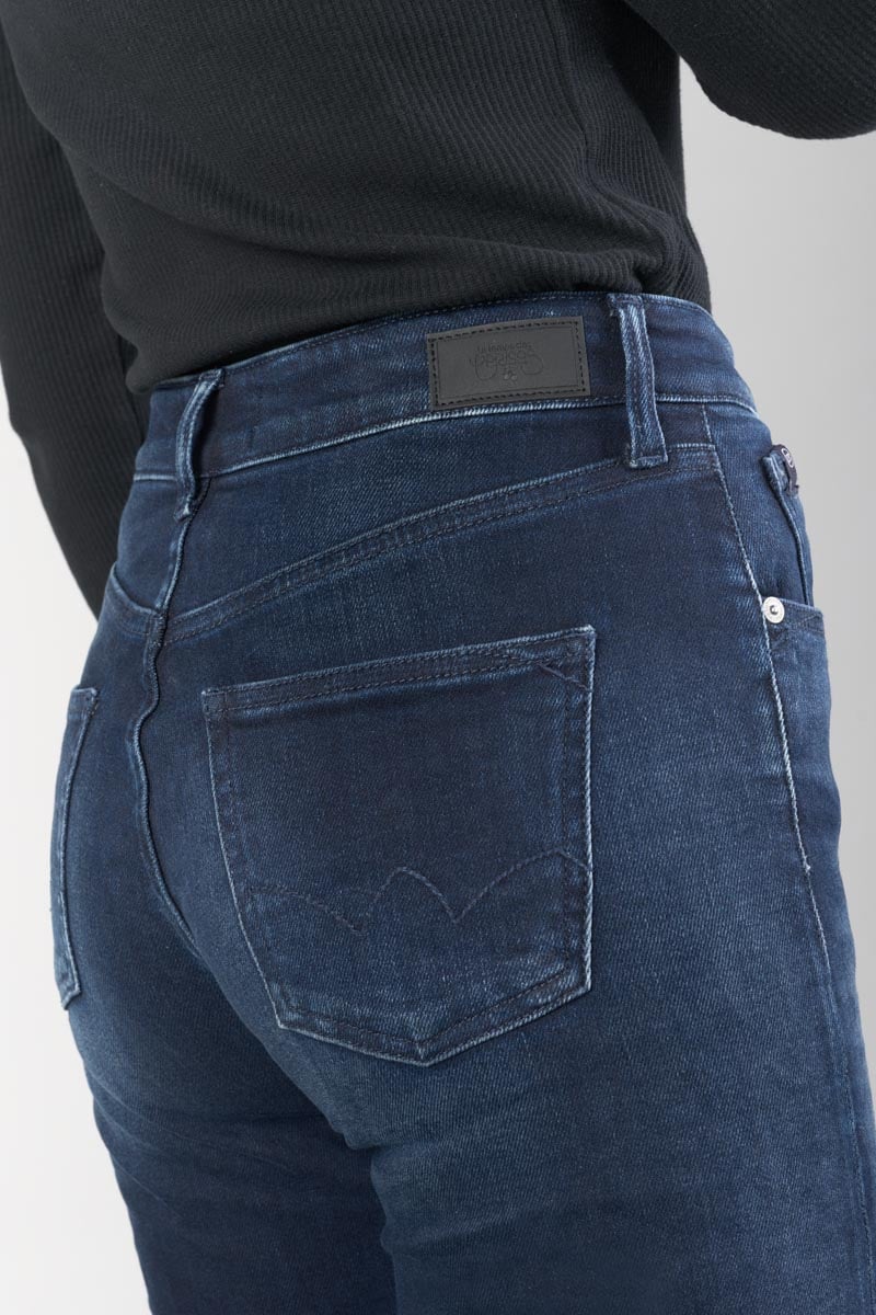 Jeans 400/17 mom Basic taille haute 7/8ème bleu-noir N°2