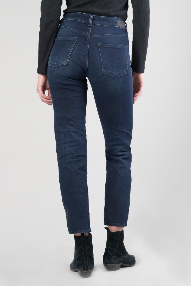 Jeans 400/17 mom Basic taille haute 7/8ème bleu-noir N°2