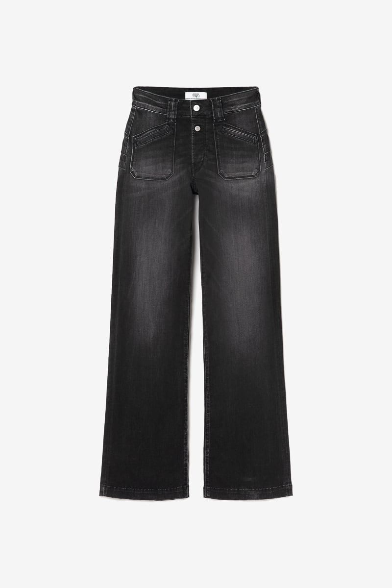 Jeans pulp flare Favart taille haute noir N°1
