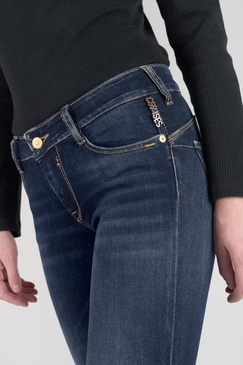 Jeans pulp slim Ferry 7/8ème bleu N°1