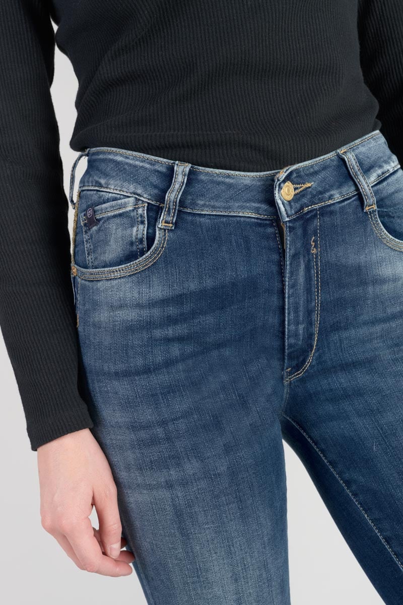 Jeans pulp slim Menars taille haute bleu N°3