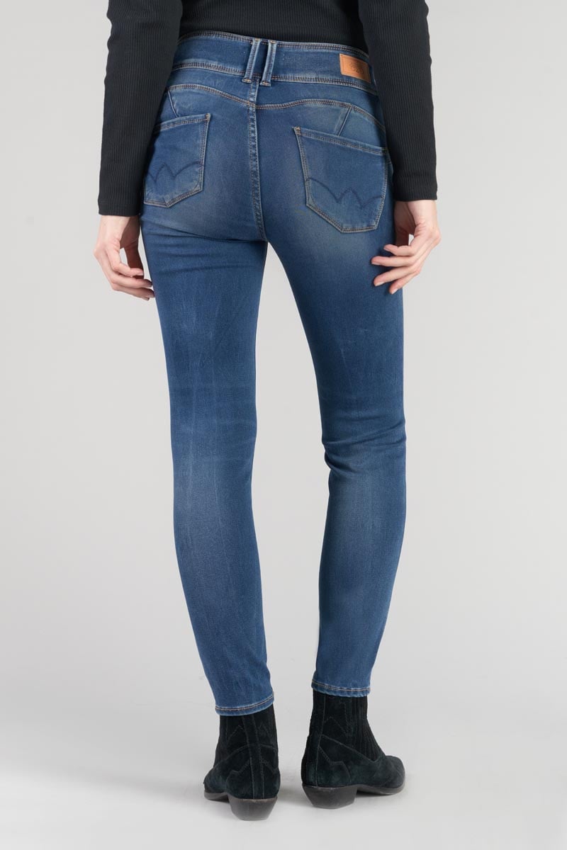 Jeans ultra pulp slim Mood taille haute 7/8ème bleu N°3