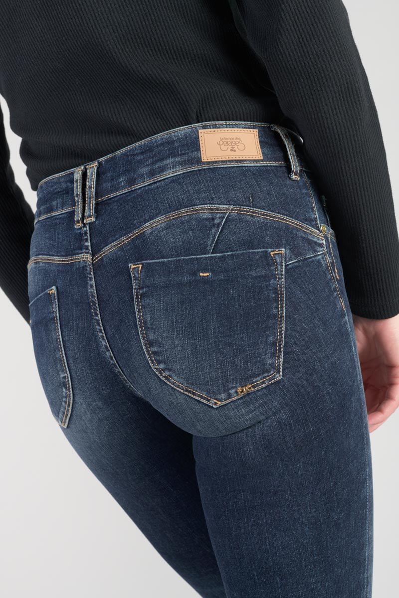 Jeans pulp slim vintage bleu N°2