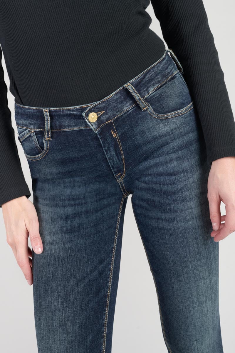 Jeans pulp slim vintage bleu N°2