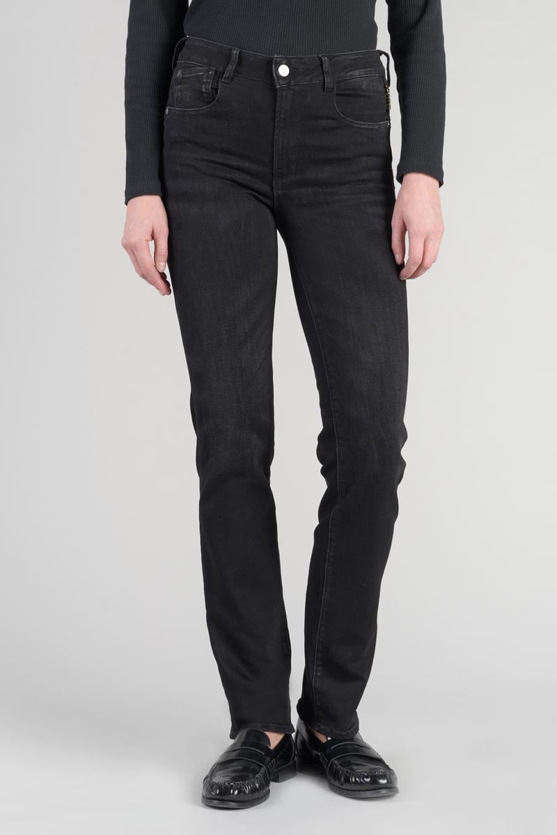 Jeans pulp regular Tac taille haute noir N°1