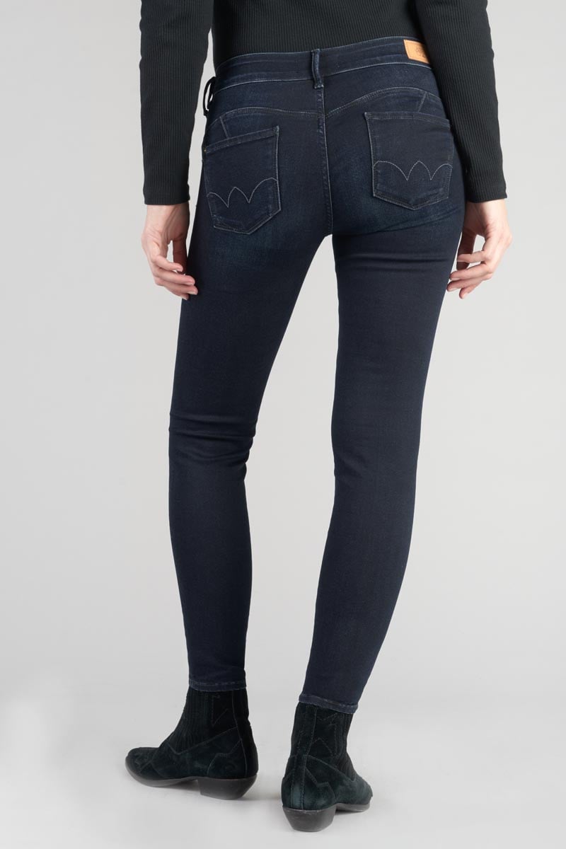 Jeans pulp slim Vigny 7/8ème bleu-noir N°2