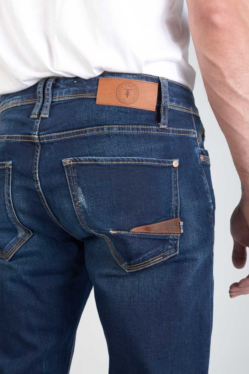 Jeans 700/11 adjusted Nicolay destroy bleu N°1