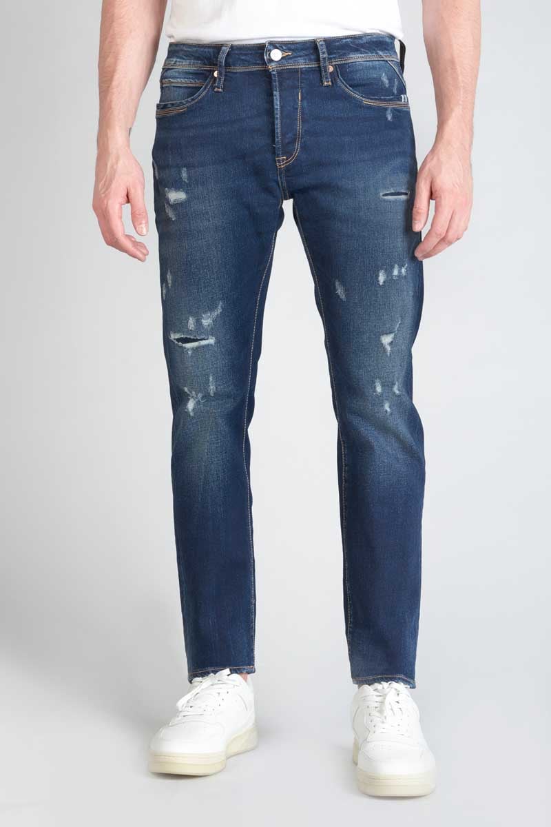 Jeans 700/11 adjusted Nicolay destroy bleu N°1