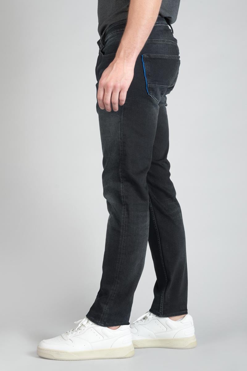 Jeans 700/17 relax Charlet bleu-noir N°1