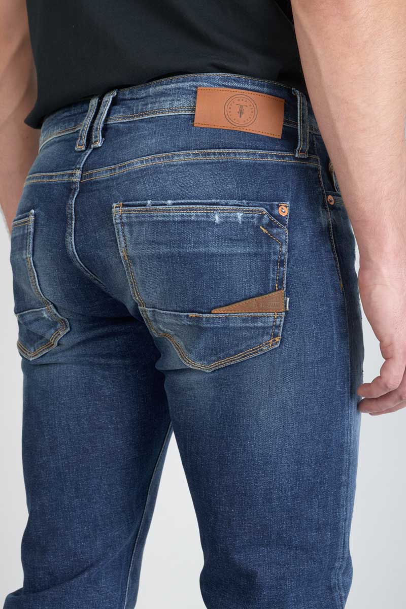 Jeans 700/17 relax Nevers destroy bleu N°2