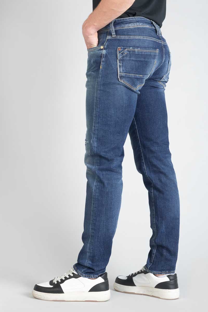 Jeans 700/17 relax Nevers destroy bleu N°2