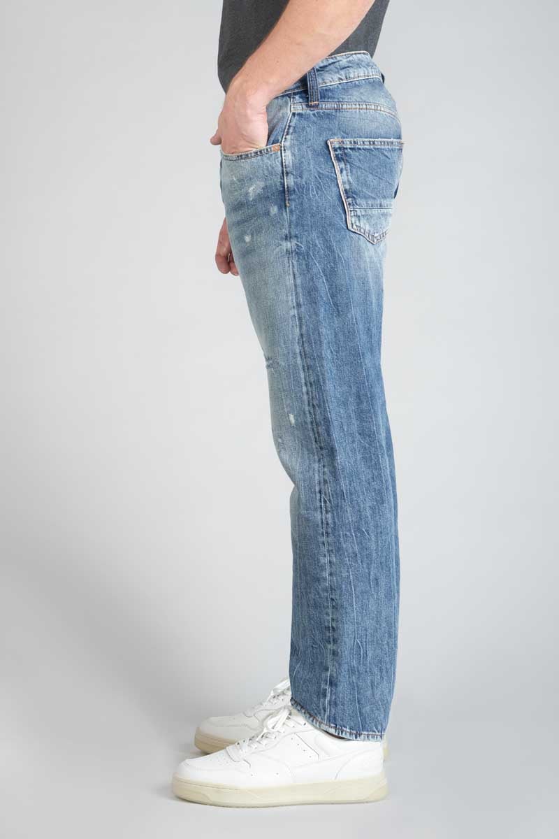 Jeans 700/20 regular Vintage destroy bleu N°4