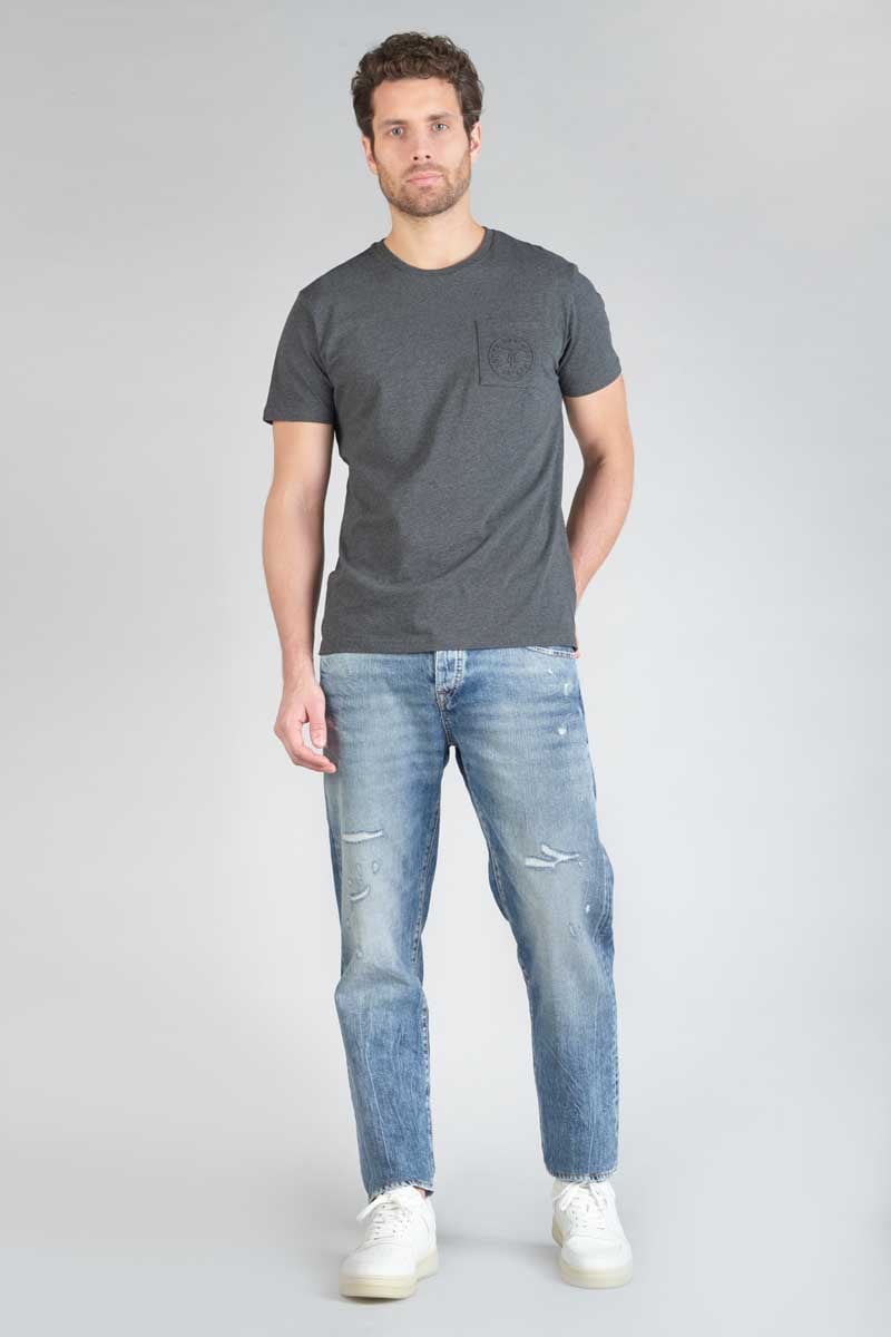 Jeans 700/20 regular Vintage destroy bleu N°4