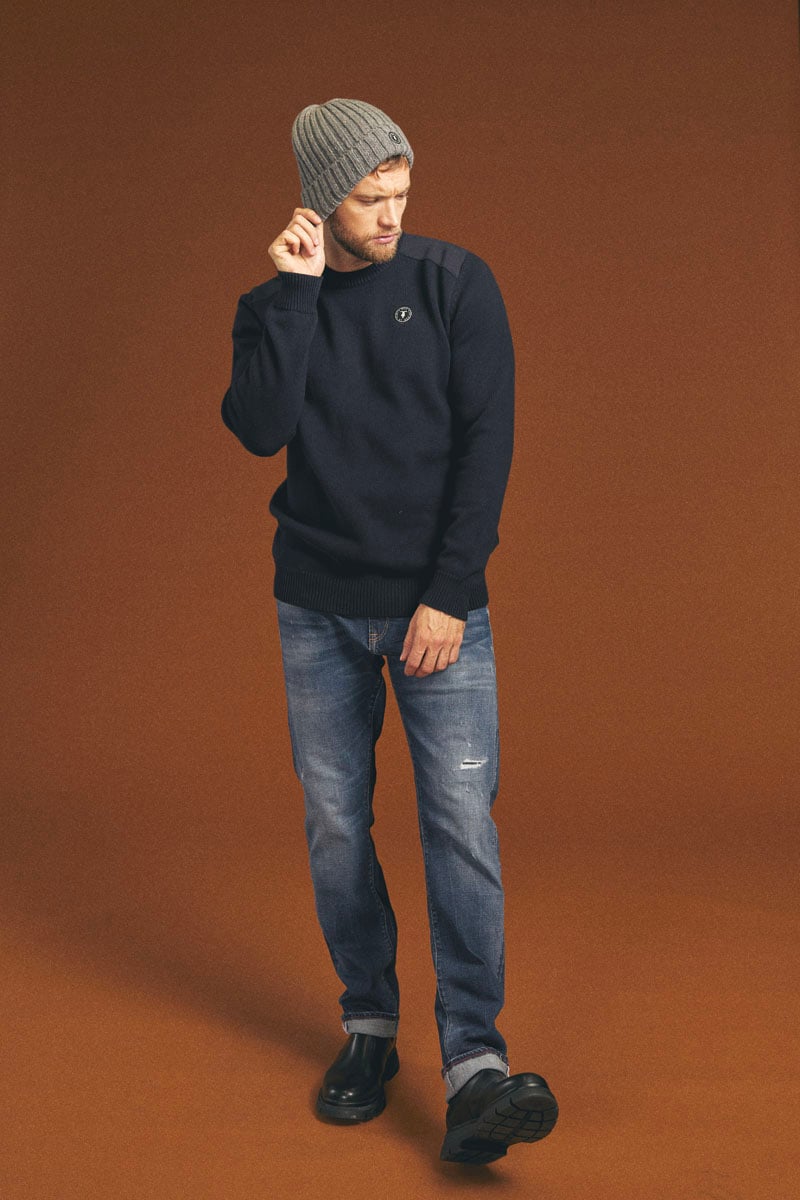 Jeans 800/12 regular Millon destroy bleu N°2